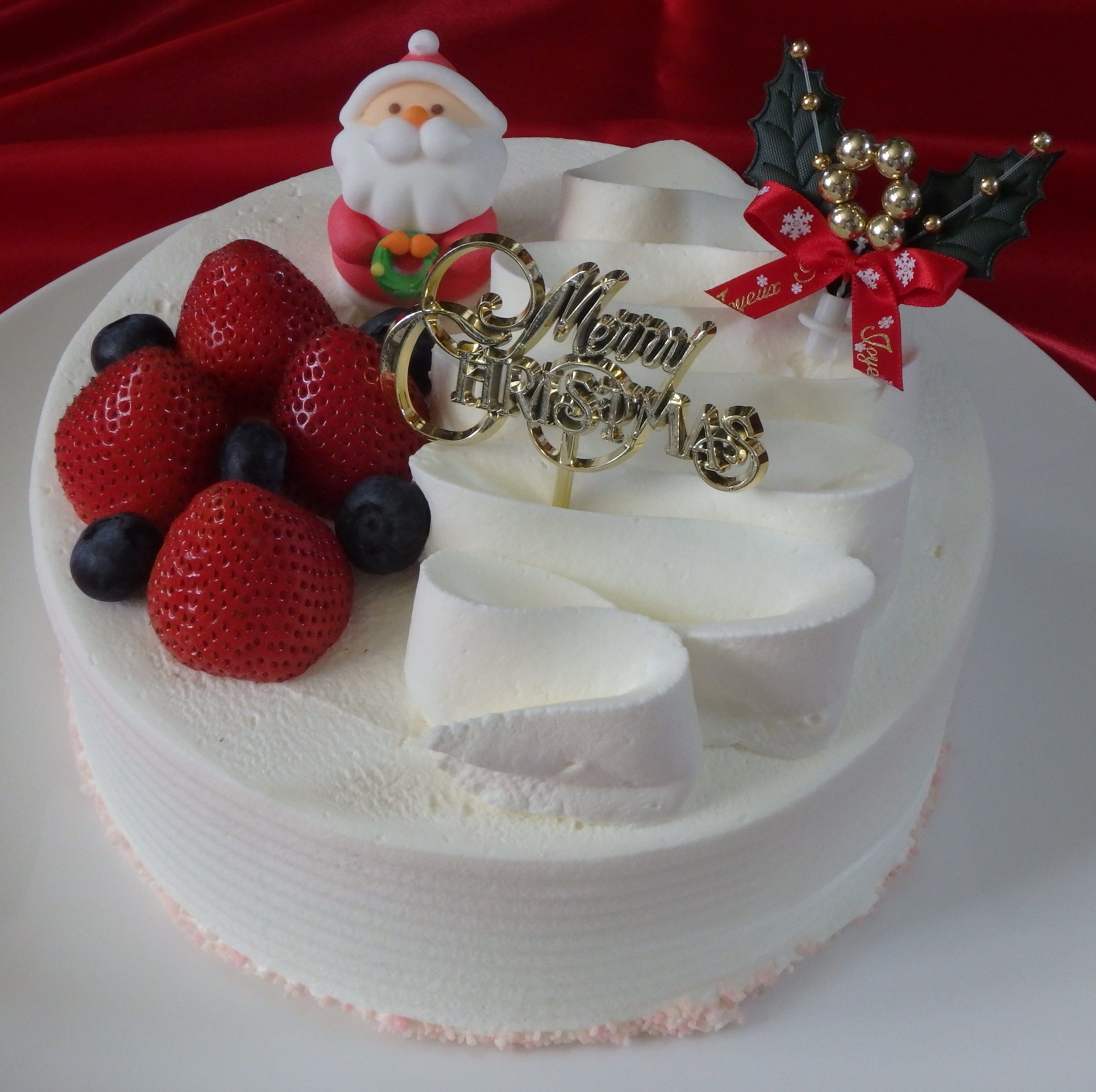 サンタのイチゴショート